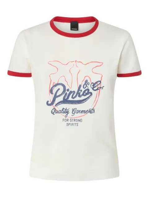 PINKO playera estampada
