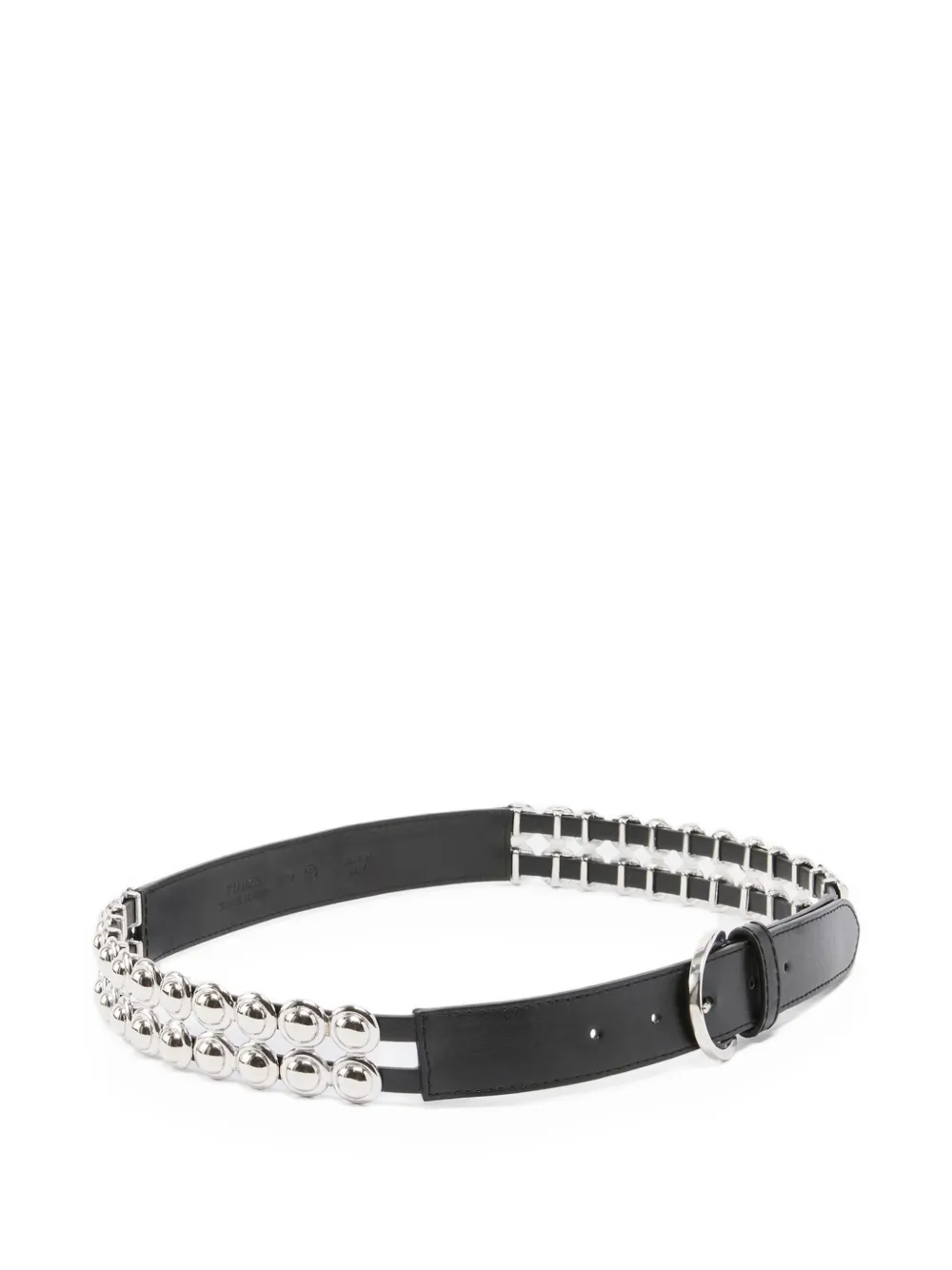 PINKO Riem met studs - Zwart