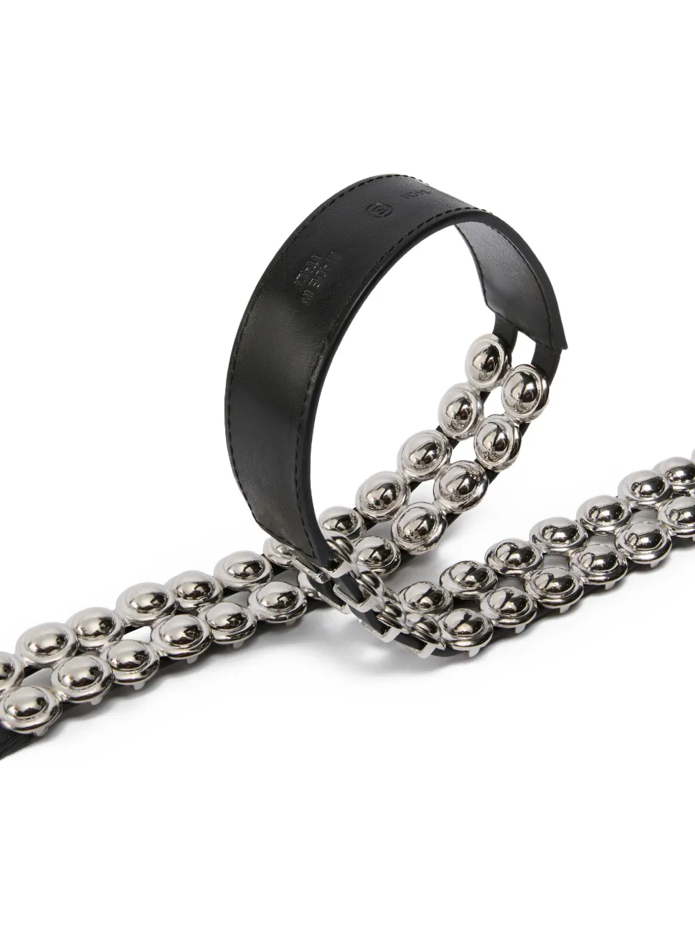 PINKO Riem met studs Zwart