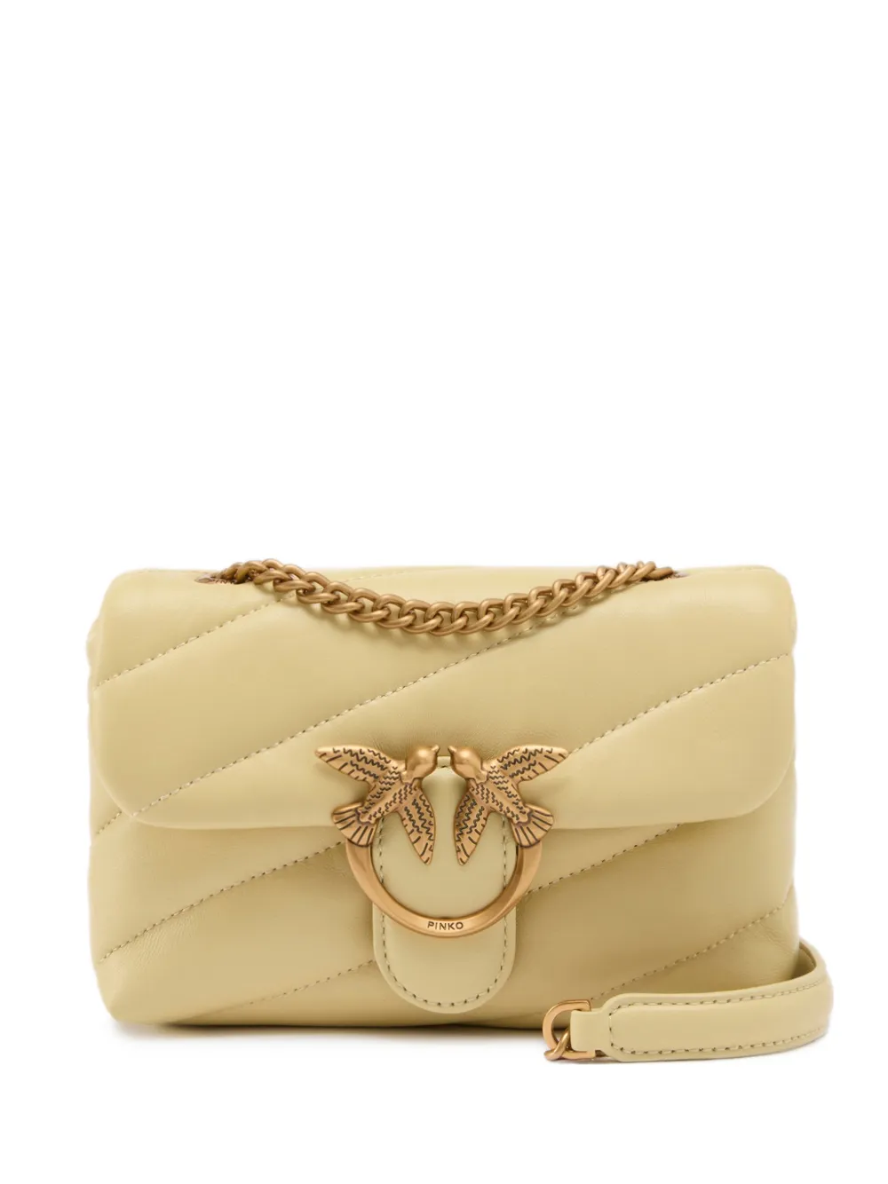 PINKO baby Love Bag Puff quilted shoulder bag - Toni neutri