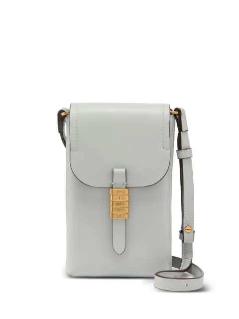 PINKO lettering leather smartphone bag