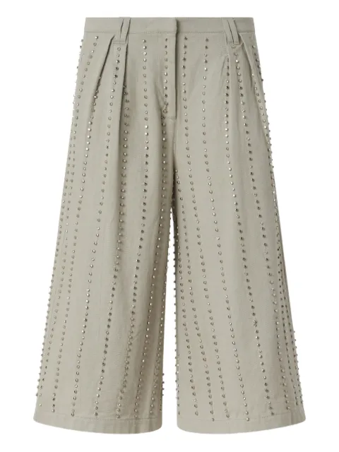 PINKO bermuda shorts with jewel stripes
