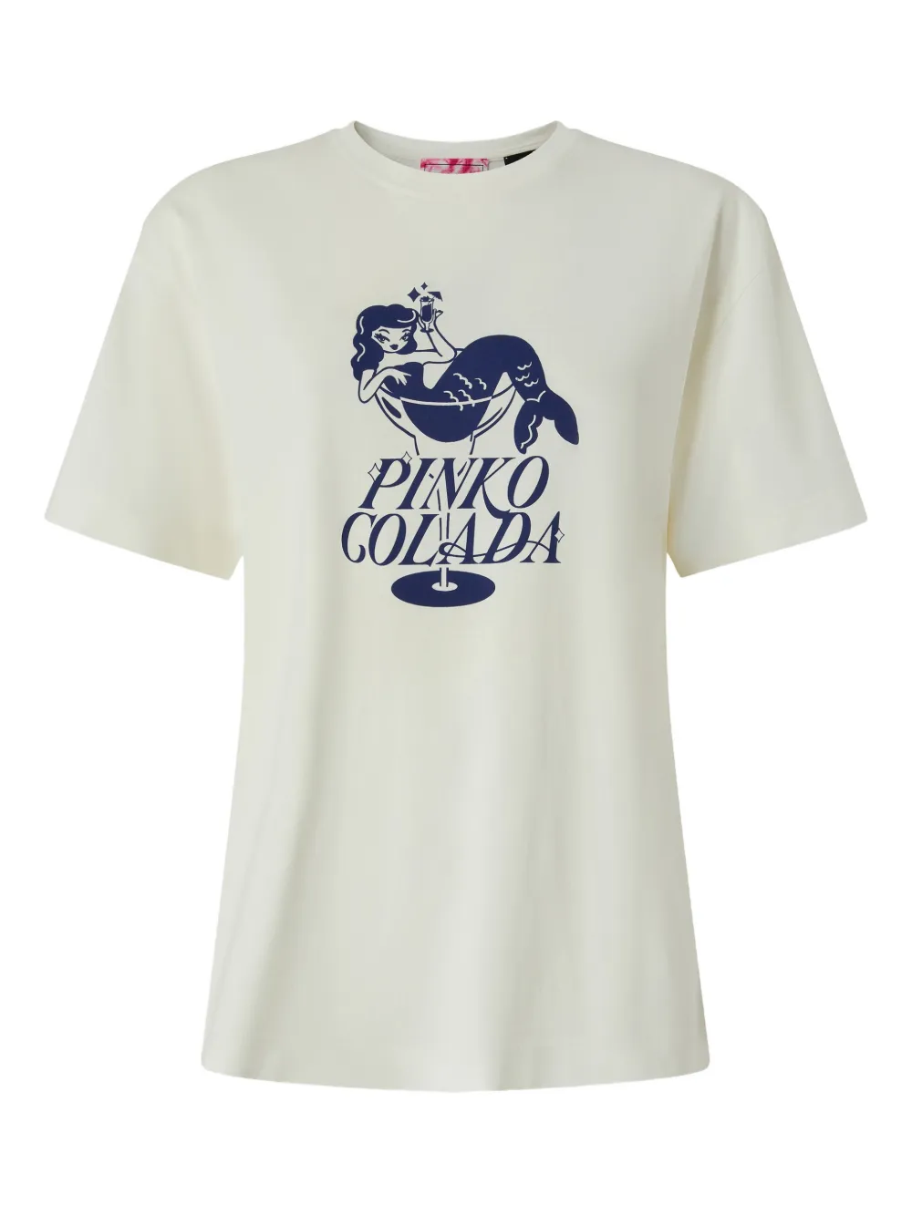 PINKO graphic print T-shirt - Toni neutri