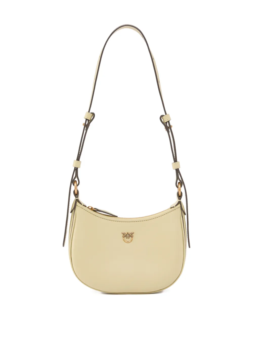 PINKO logo-plaque shoulder bag - Toni neutri