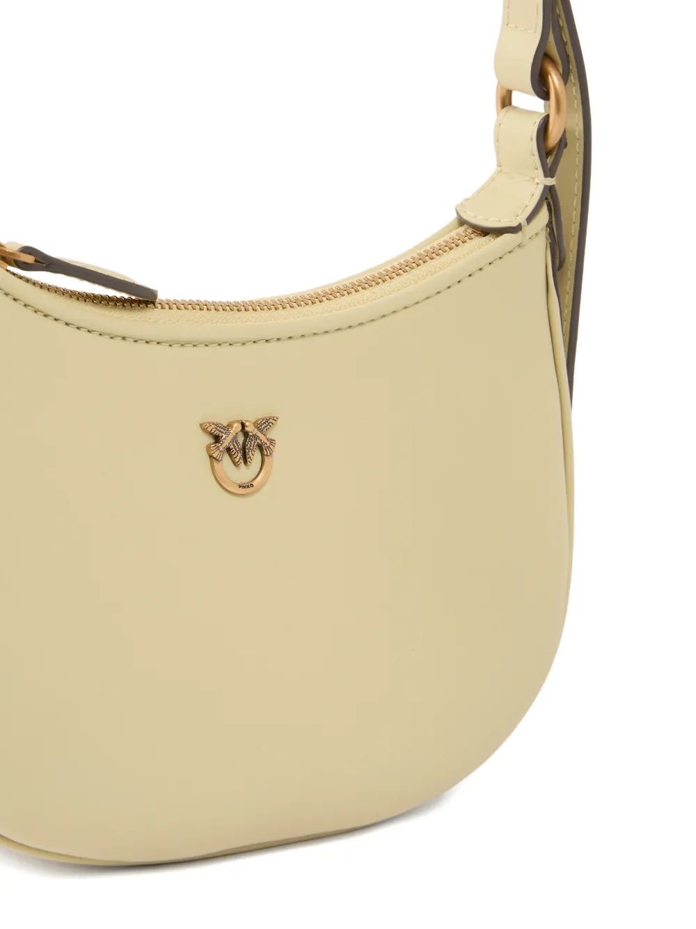 PINKO Half Moon Baby schoudertas Beige