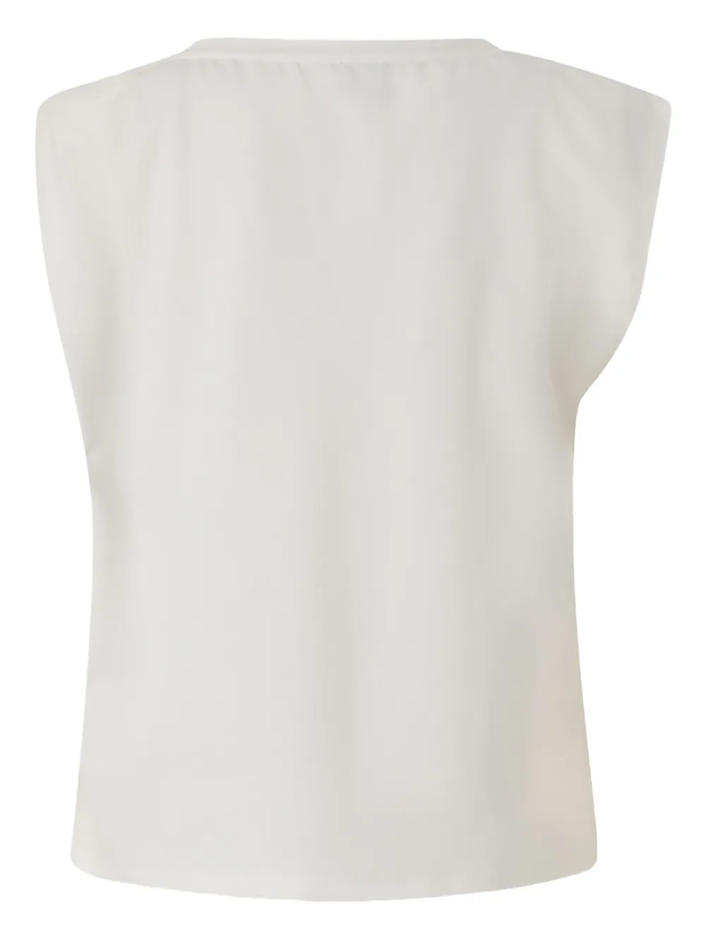  Pinko Shoulder-detail Top - Neutrals 
