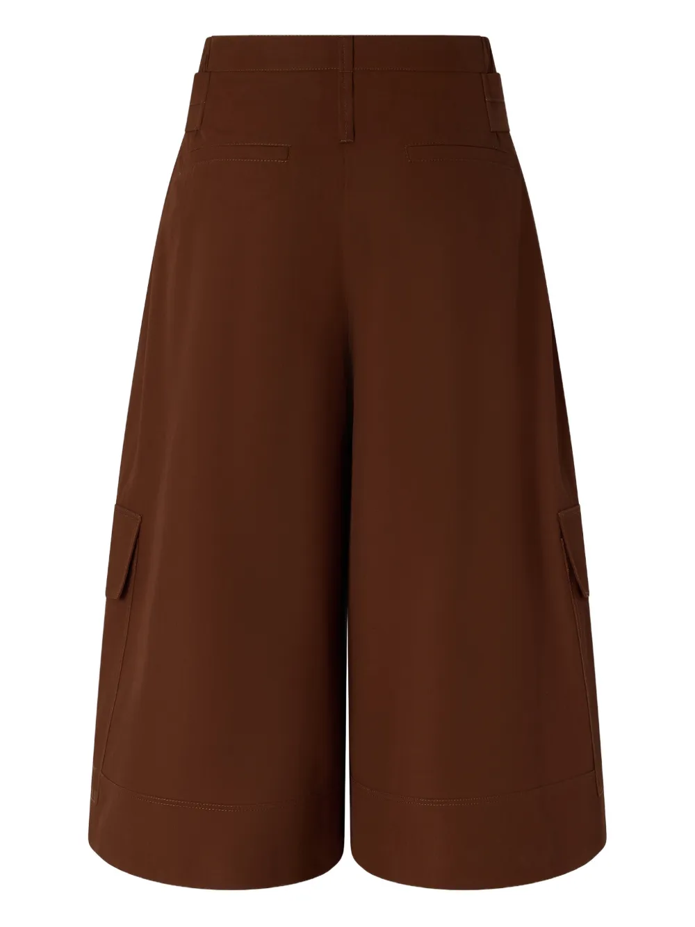  Pinko Pantalones Cortos Con Cinturón - Marrón 