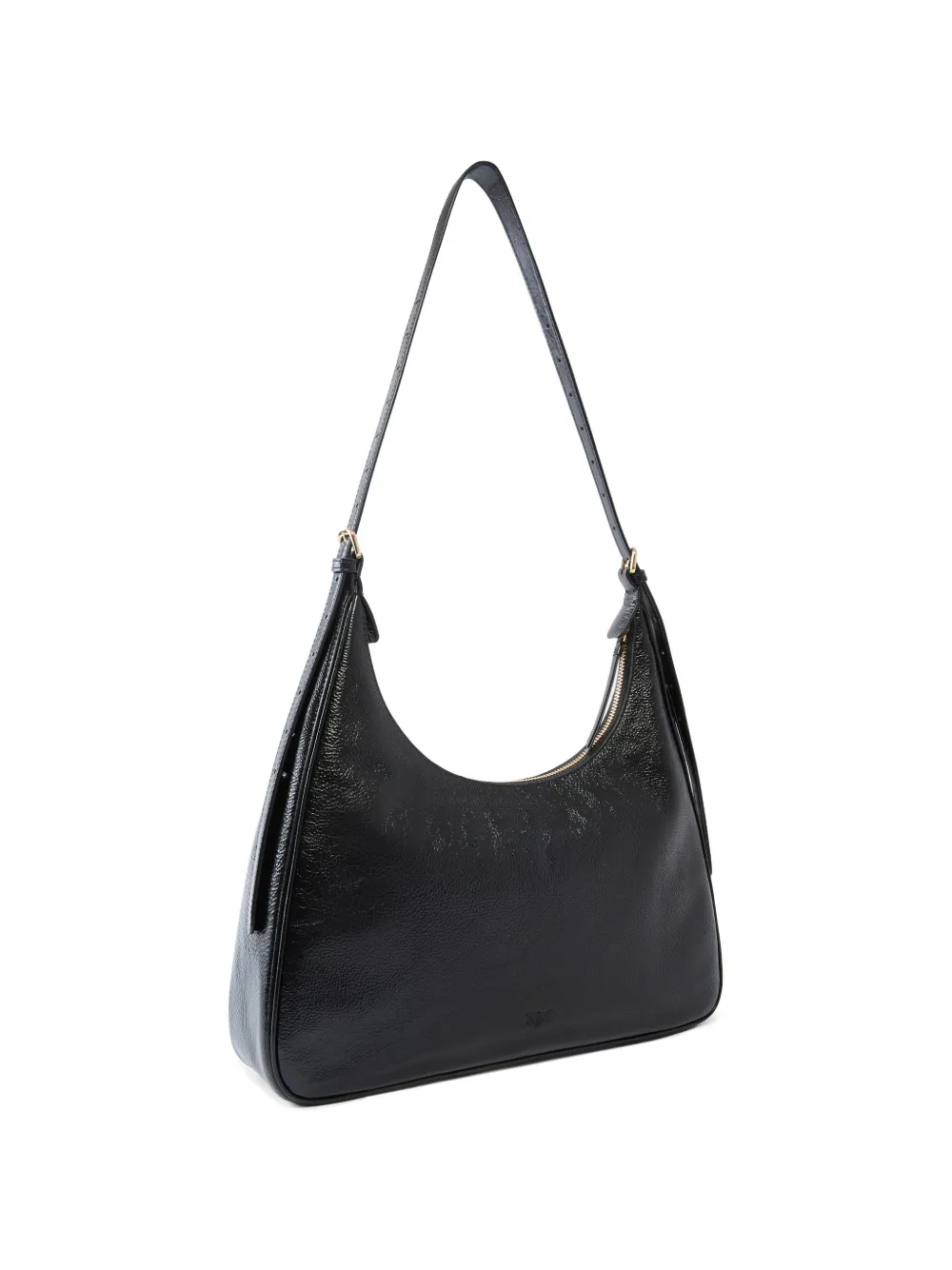 PINKO Medium Miss leren schoudertas Zwart
