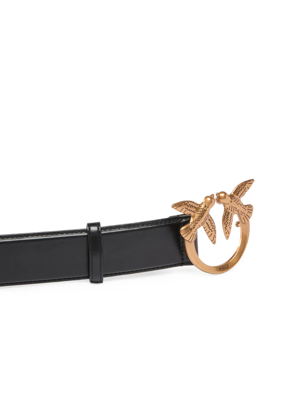 PINKO Riem met vogelgesp Zwart