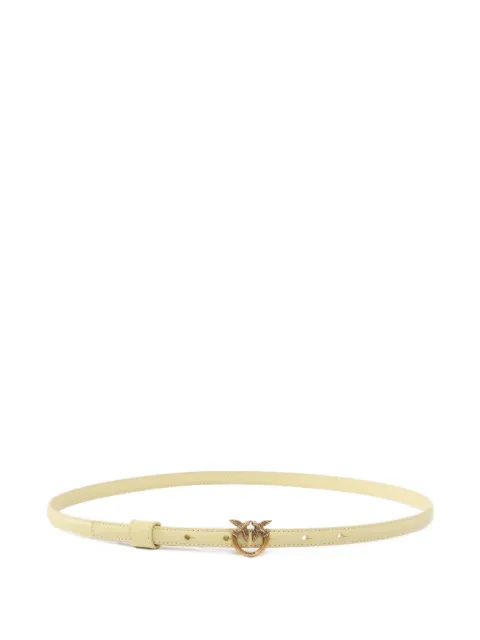 PINKO thin belt with Love Birds buckle