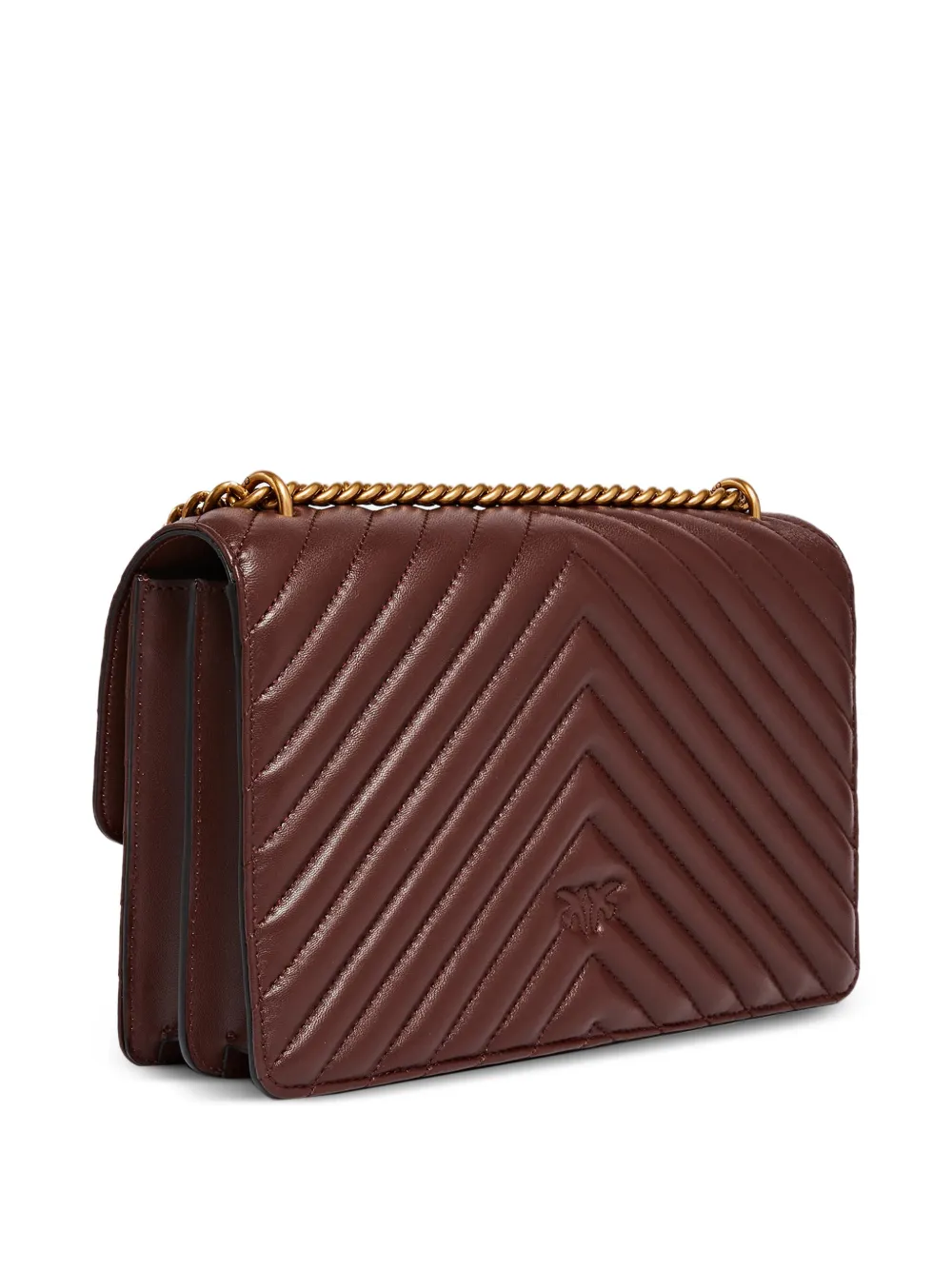Medium Love One Chevron Chain Shoulder Bag