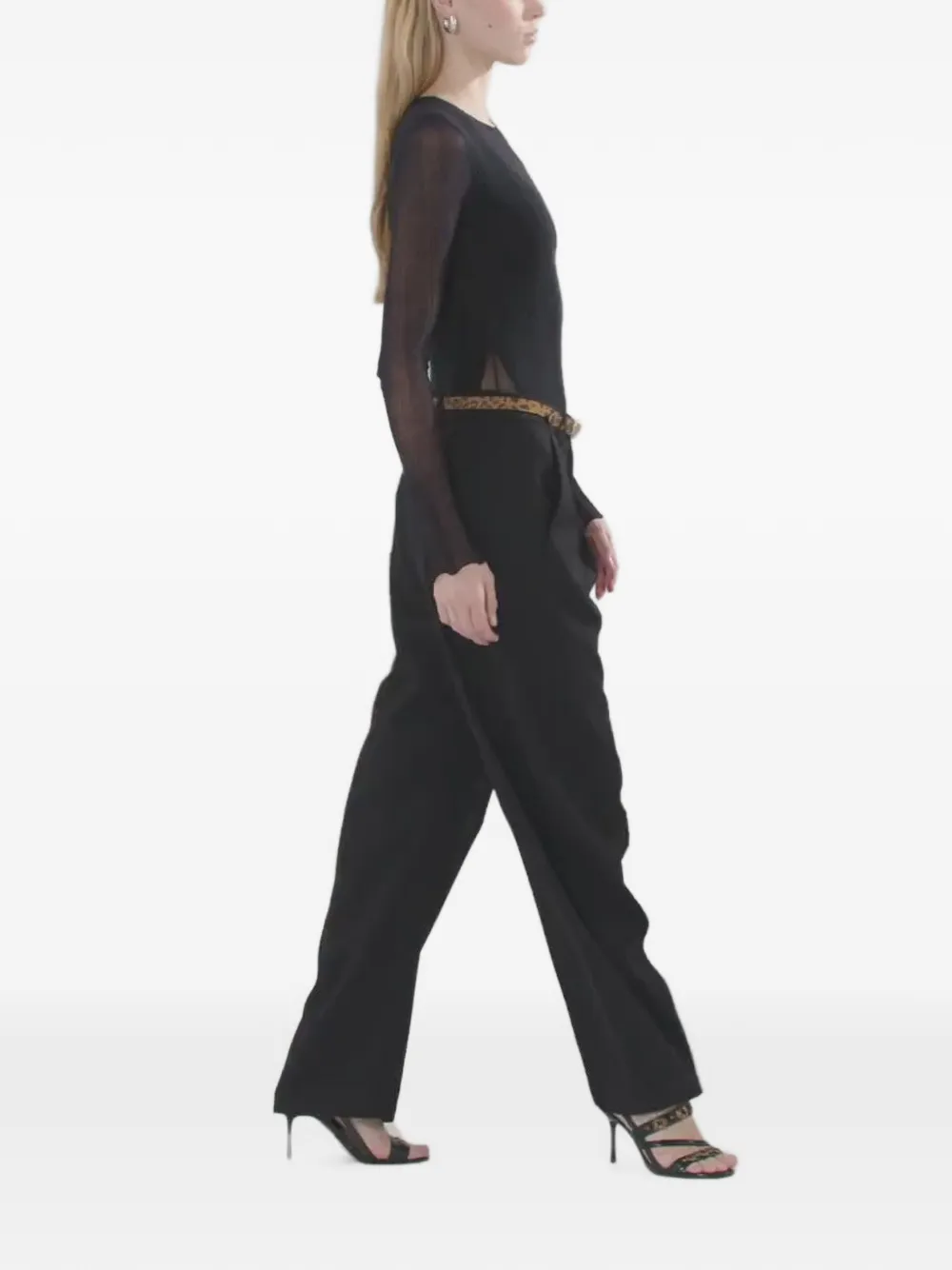 PINKO Body met V-hals Zwart