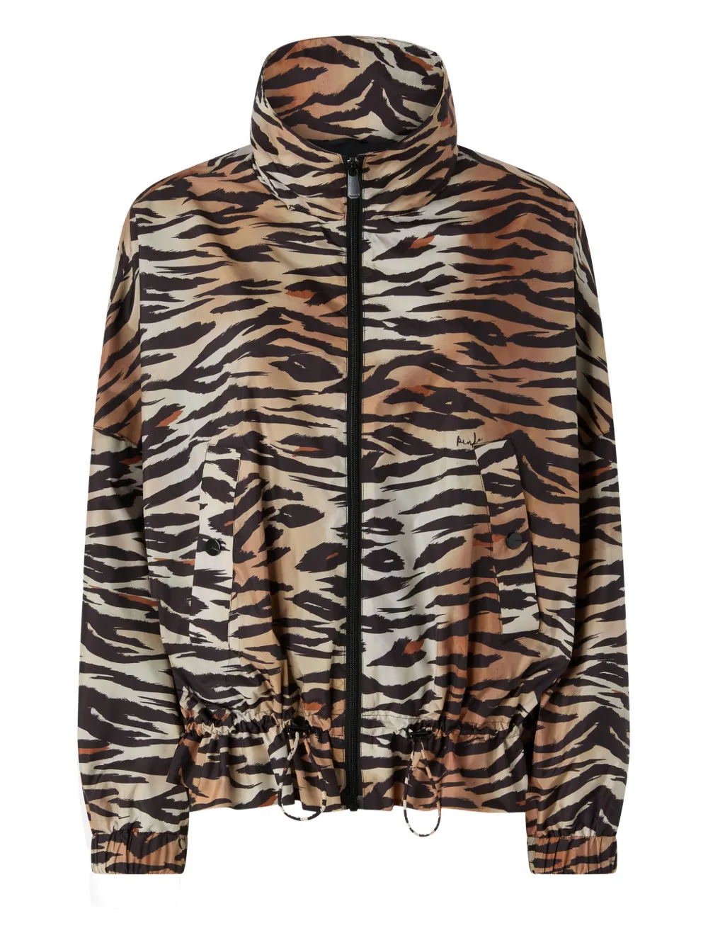 PINKO tiger-print jacket - Marrone