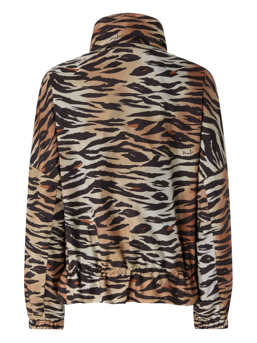 PINKO Jack met tijger-print en rits Bruin