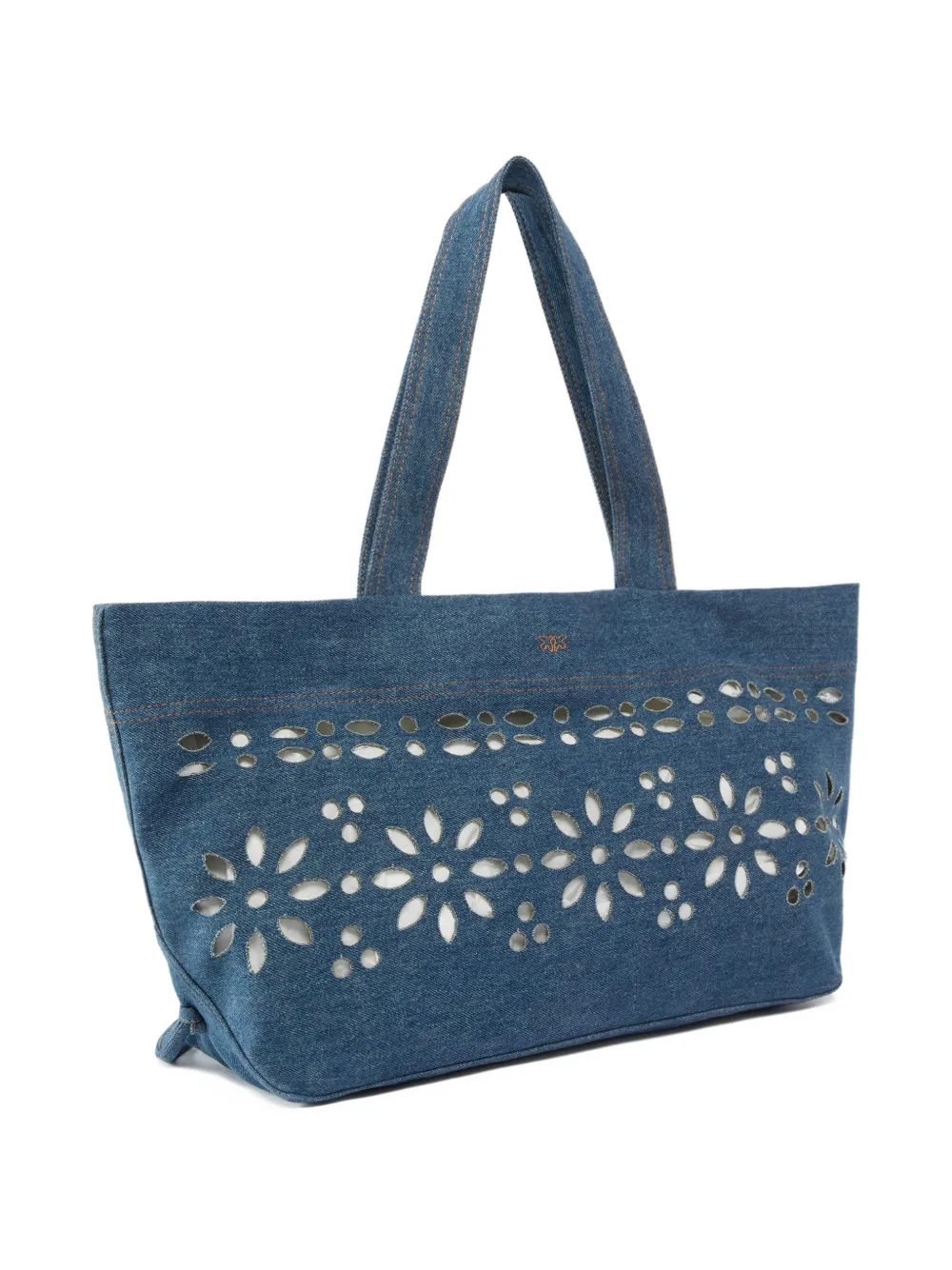 PINKO Borsa tote a fiori - Blu