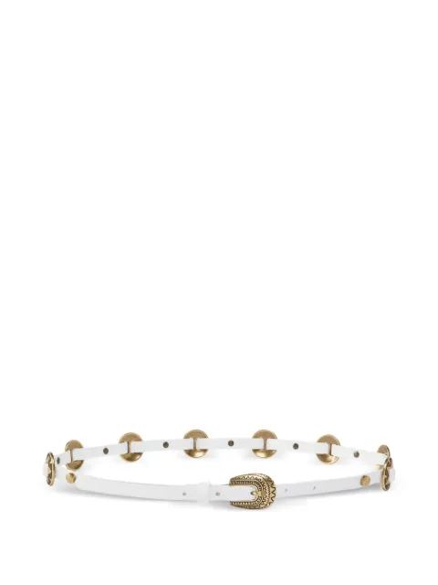 PINKO stud embellished leather belt