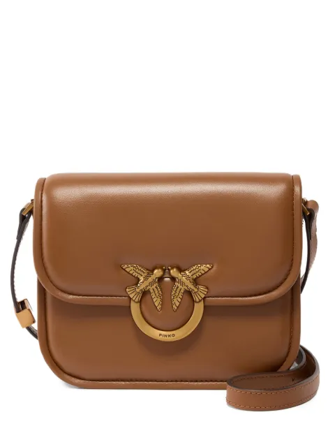 PINKO bolsa de hombro Love Bag Box mediana de piel de napa