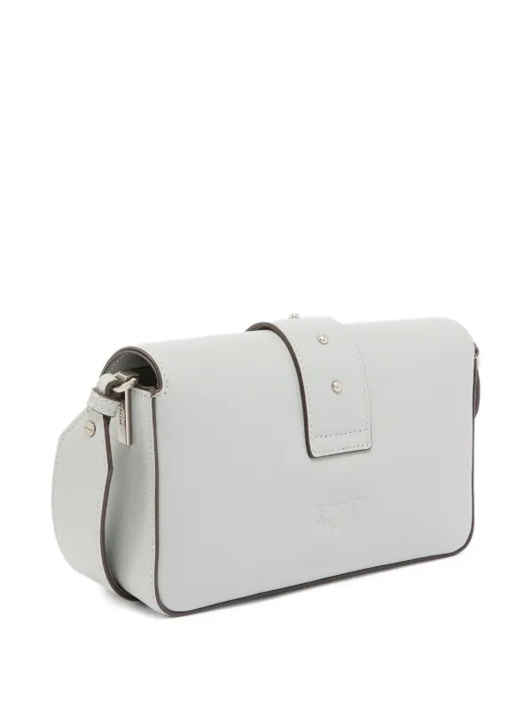 PINKO Mini Love Shoulder Bag | Grey | FARFETCH