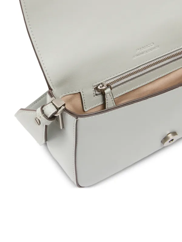 PINKO Mini Love Shoulder Bag | Grey | FARFETCH PINKO Mini Love Shoulder Bag | Grey | FARFETCH