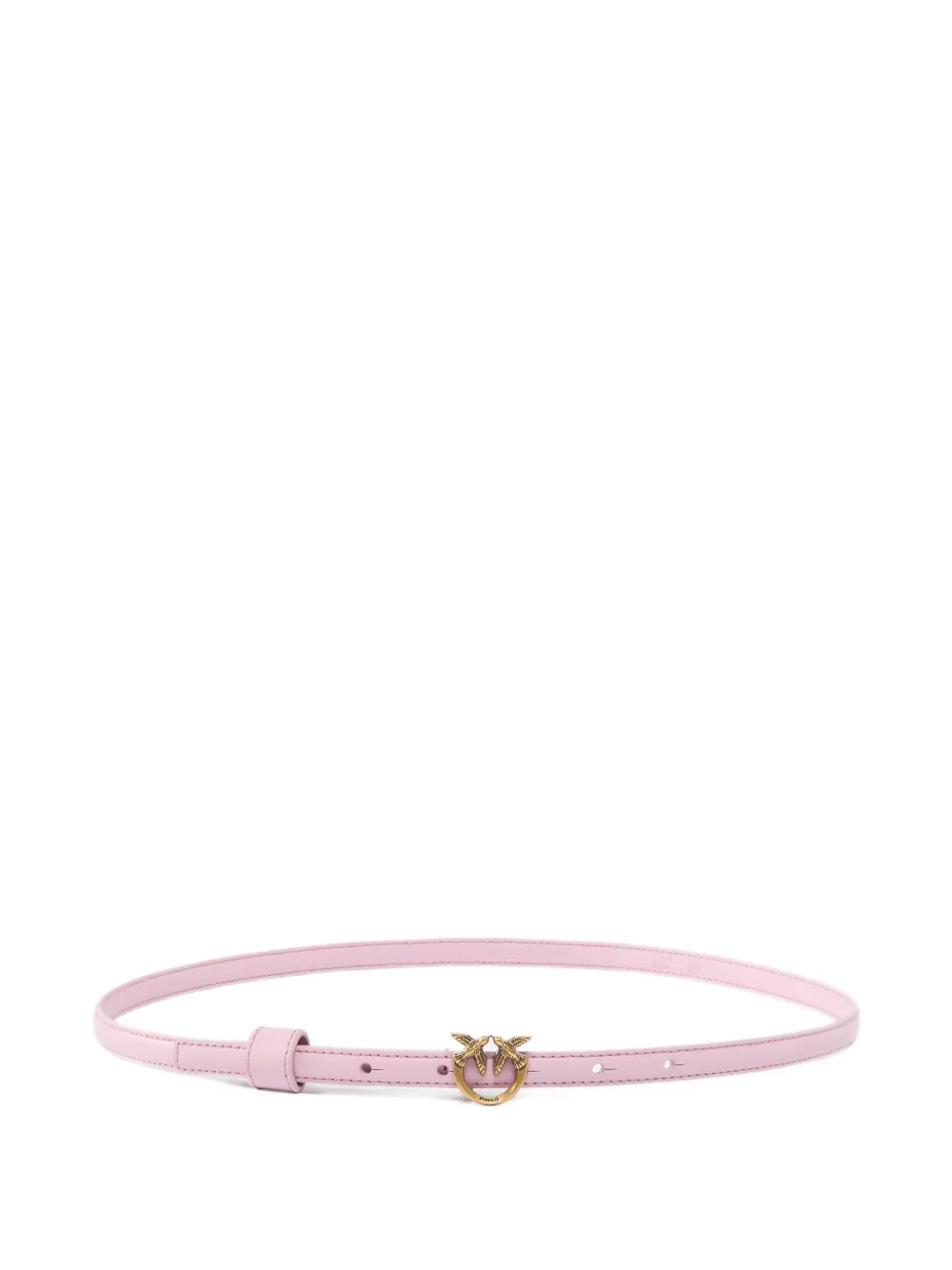 PINKO Love Birds buckled belt - Rosa
