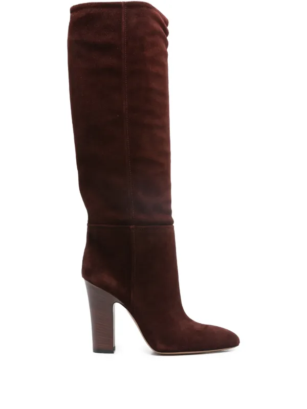Paris Texas Lavinia Pointed Boots in Brown