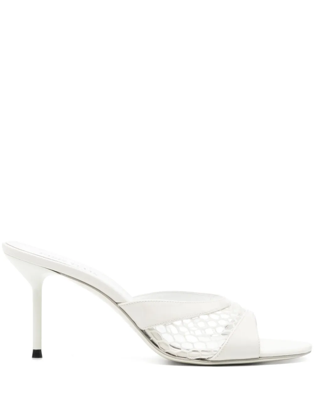 Paris Texas Lida sandalen met mesh hak Wit