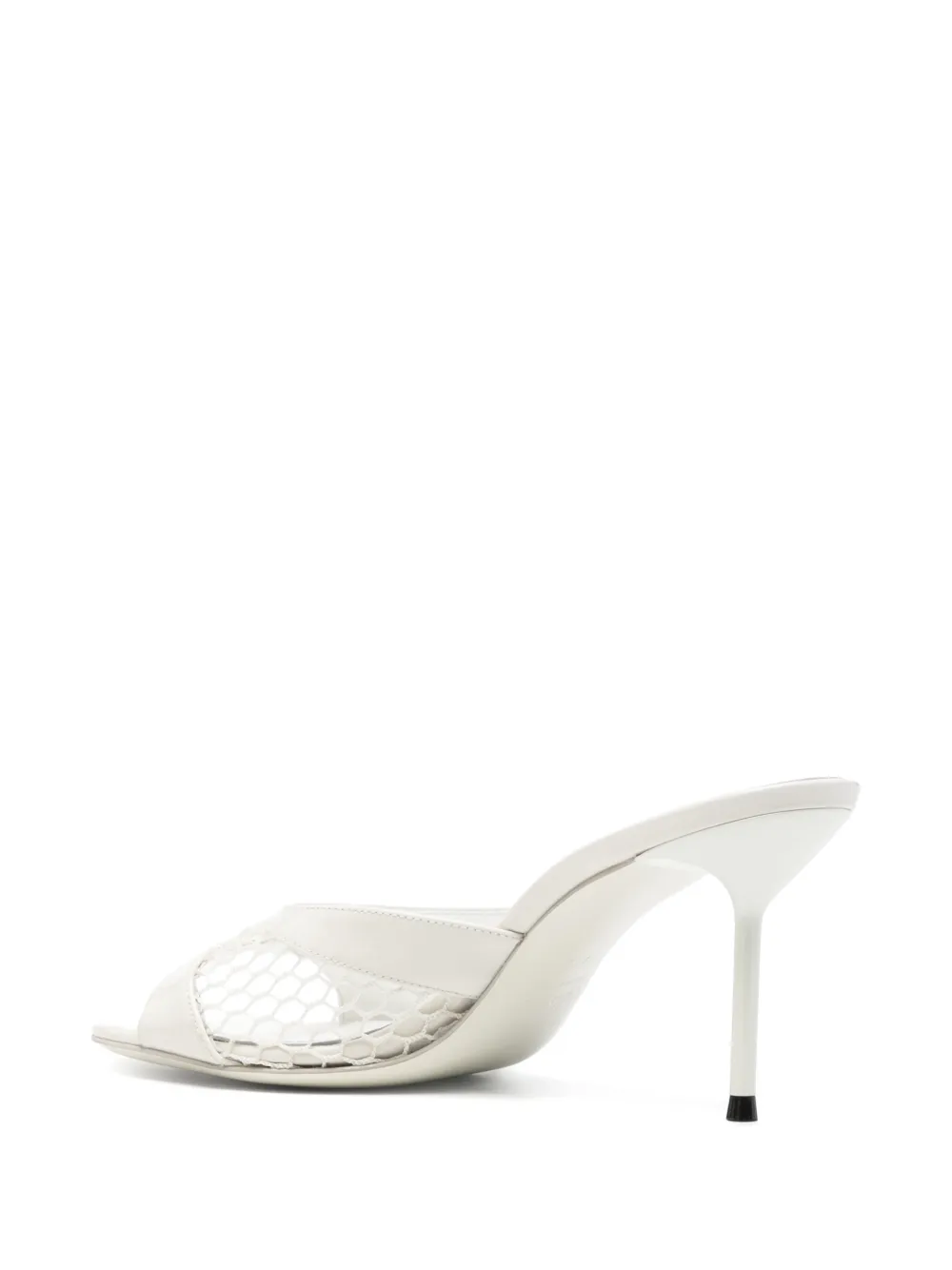 Paris Texas Lida sandalen met mesh hak Wit