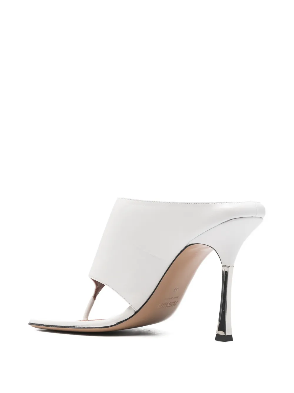 Paris Texas Lorena sandalen met hak Wit