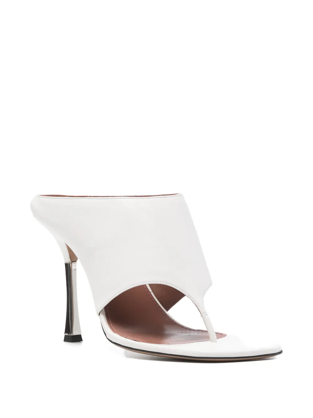 Paris Texas Lorena sandalen met hak Wit
