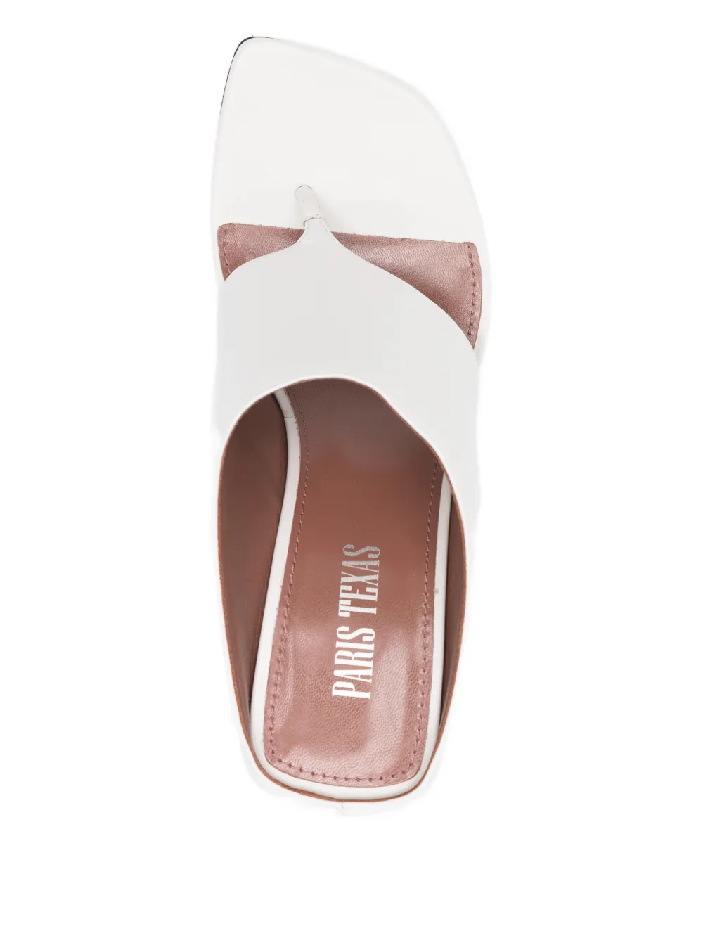 Paris Texas Lorena sandalen met hak Wit