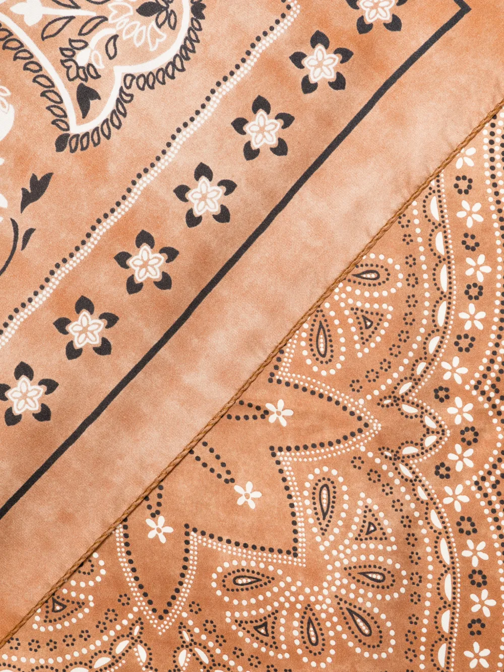  Sandro Paisley-pattern Scarf - Brown 