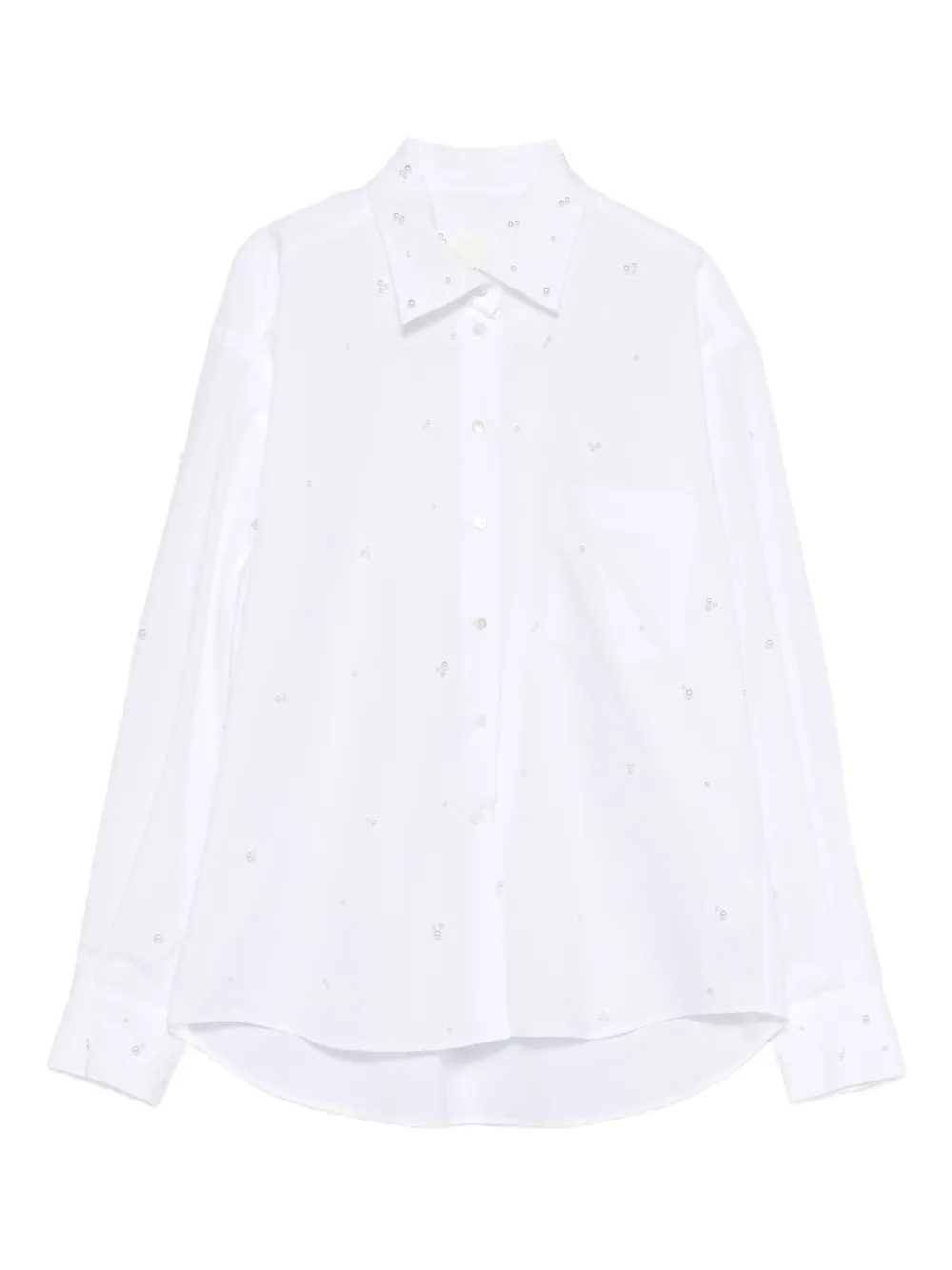 Xacus beaded shirt | White | Image 1