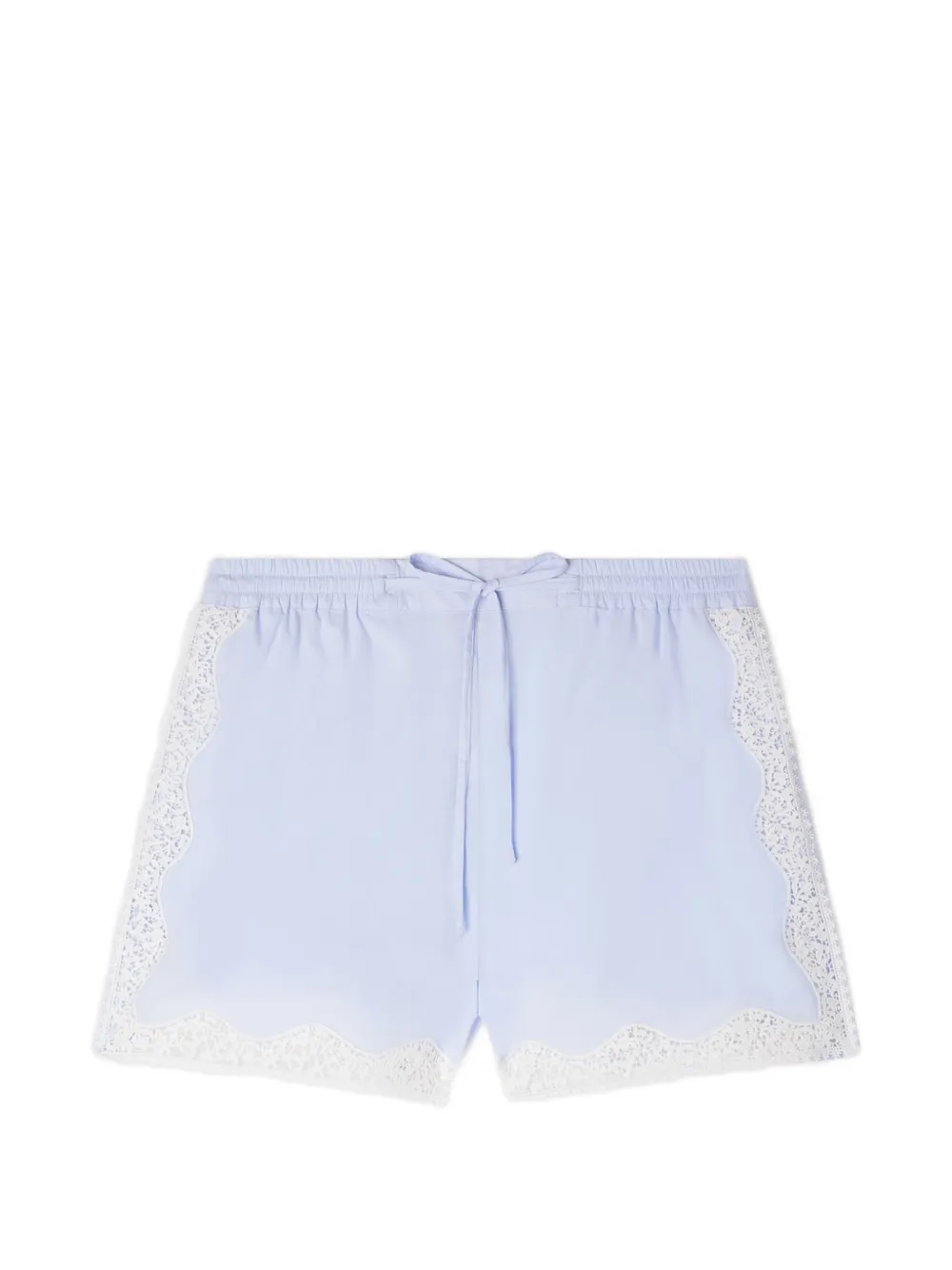 SANDRO Shorts con ricamo - Blu