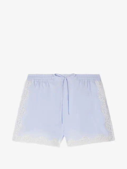 SANDRO lace detail shorts