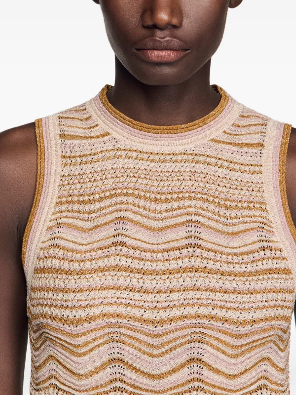 sandro long knitted tank dress Sandro Ribbed Knit Midi Tank Dress with Tassels for Women from Dhgate Basic  & Casual Dresses