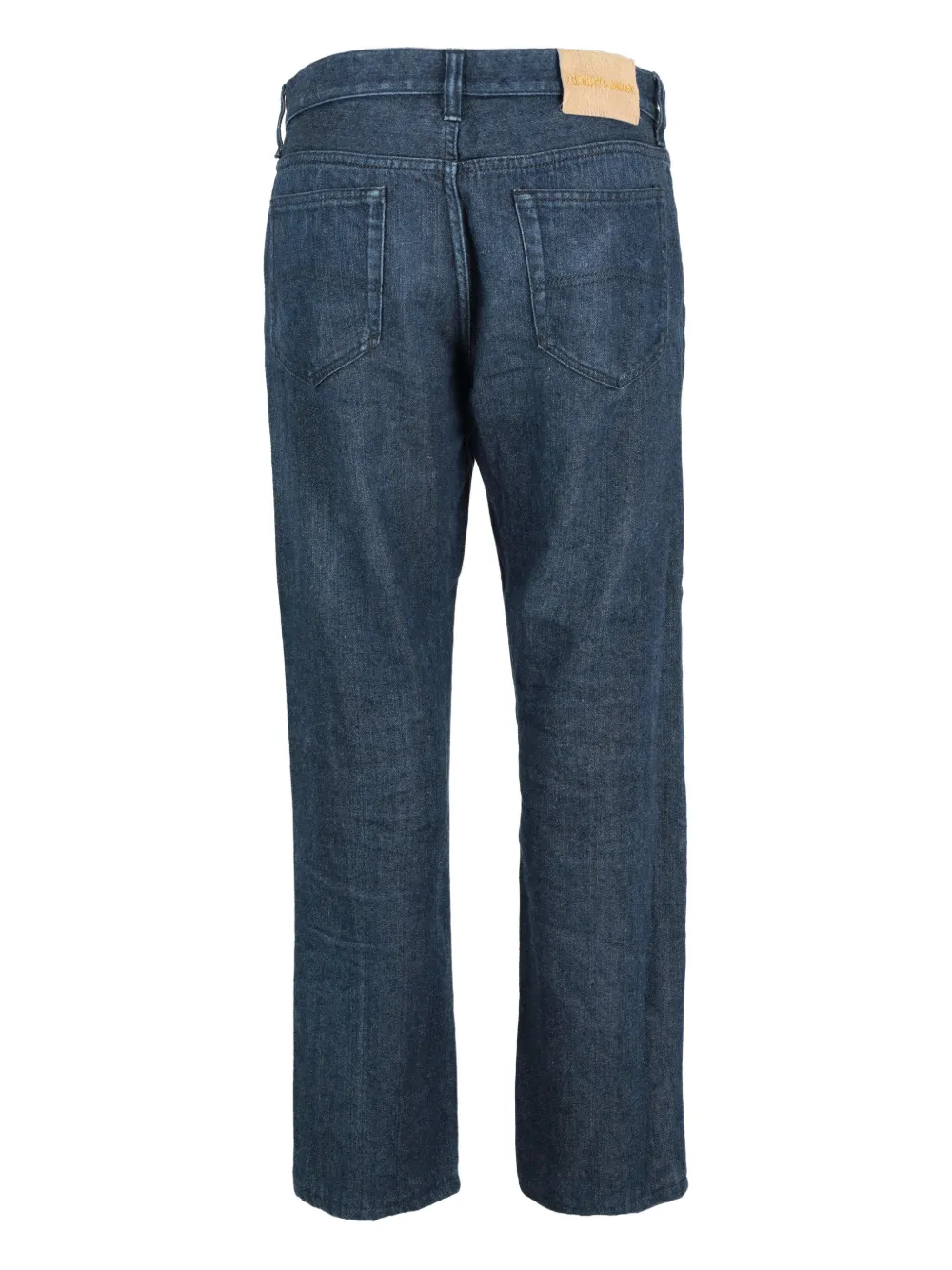 Giorgio Armani Pre-Owned logo-patch jeans | Image 2