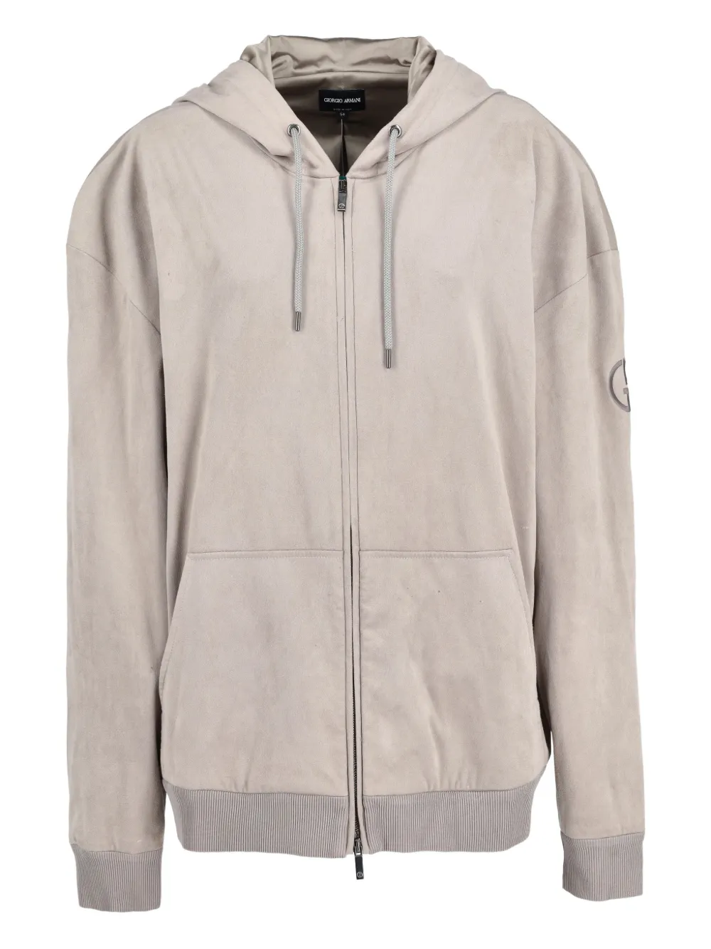 Giorgio Armani Pre-Owned hoodie con cierre | neutro | Image 1
