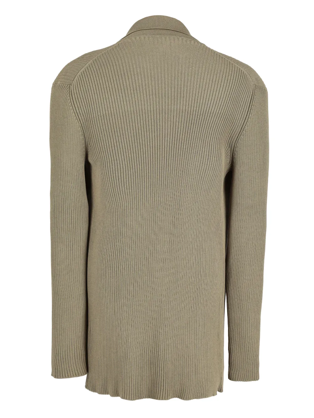 Ferragamo Pre-Owned ensemble nervuré à col v | Image 2