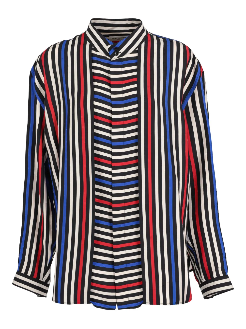 Saint Laurent striped-pattern shirt | negro | Image 1