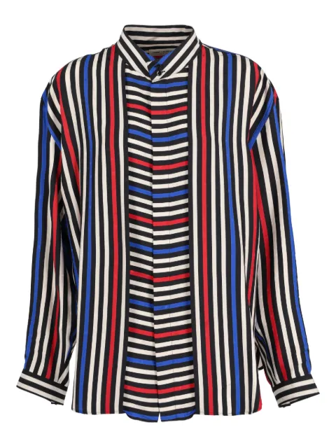 Saint Laurent striped-pattern shirt