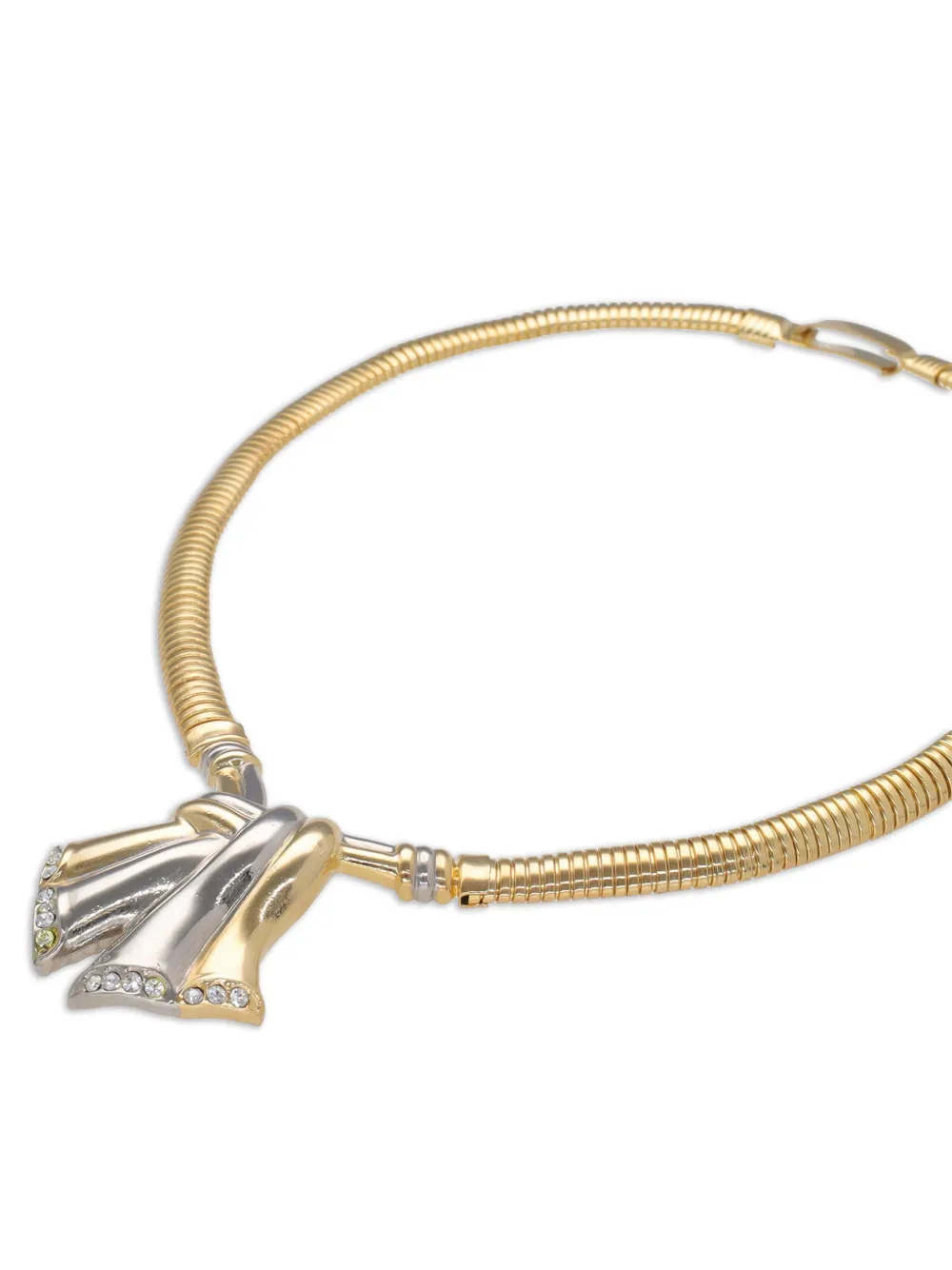 bow-pendant necklace