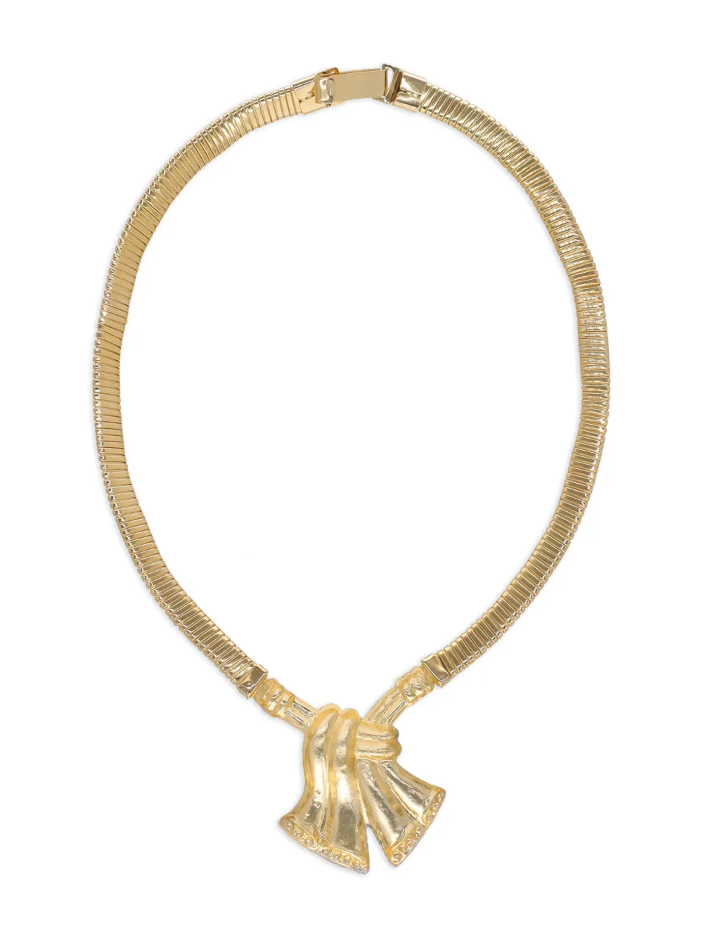 bow-pendant necklace