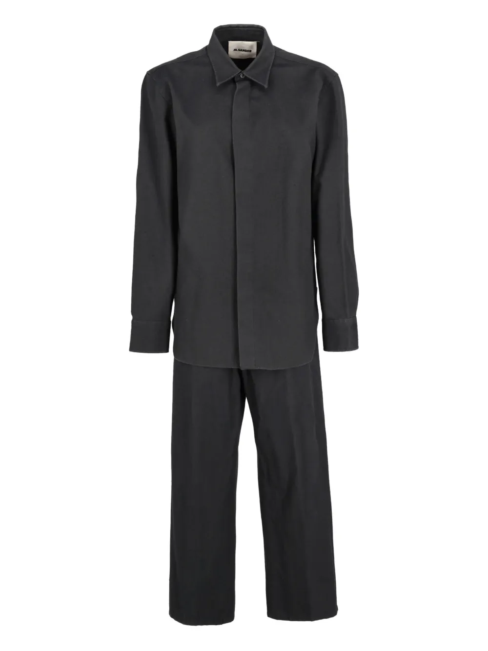 Jil Sander Pre-Owned button-fastening casual suit | negro | Image 1