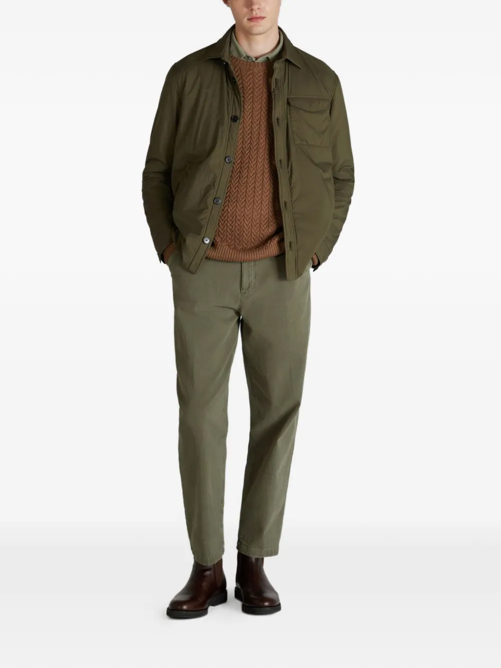 slowear padded overshirt | Chamarras con plumón y capitonadas | Image 2