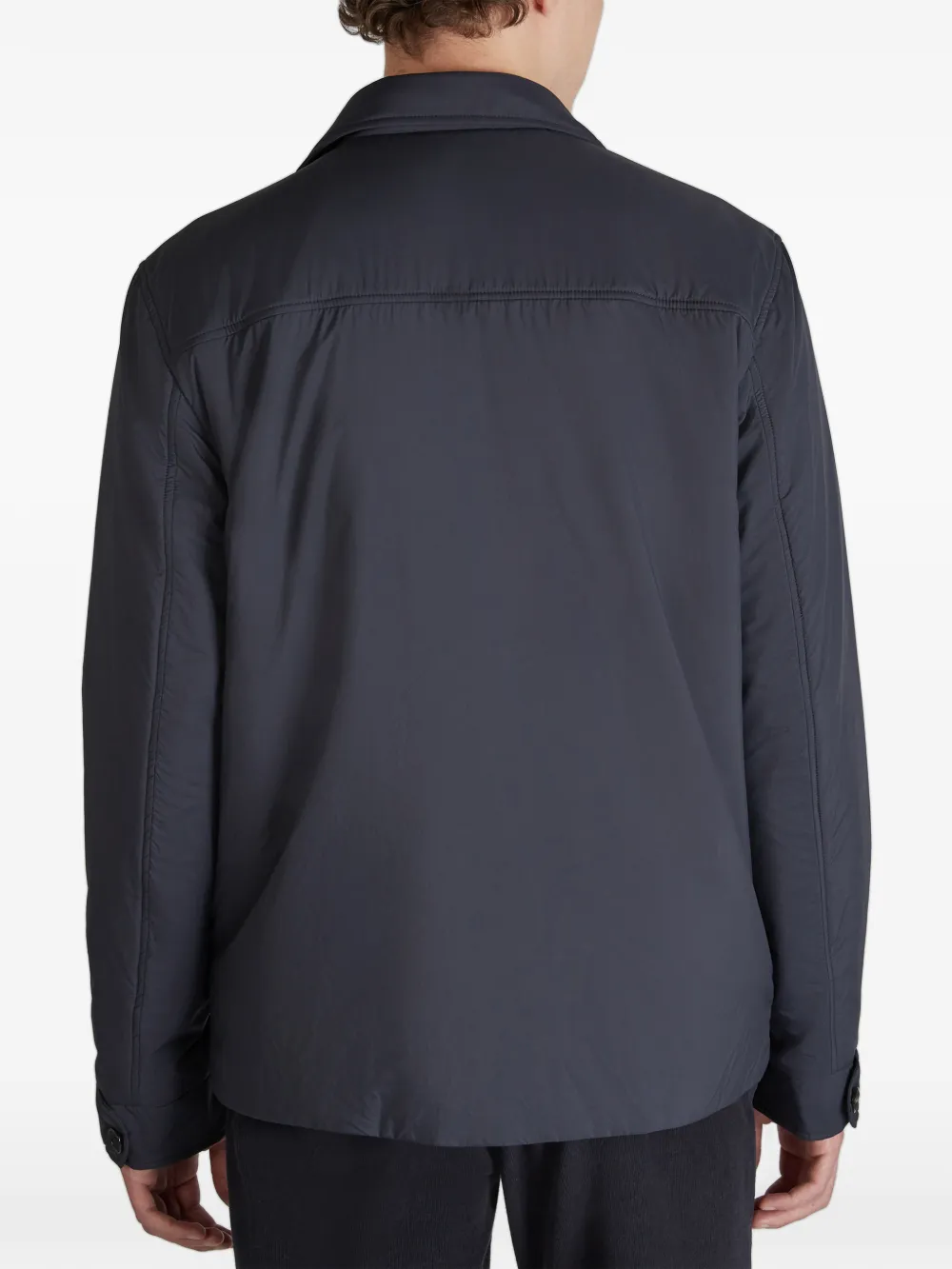 slowear Shirtjack met capuchon Blauw