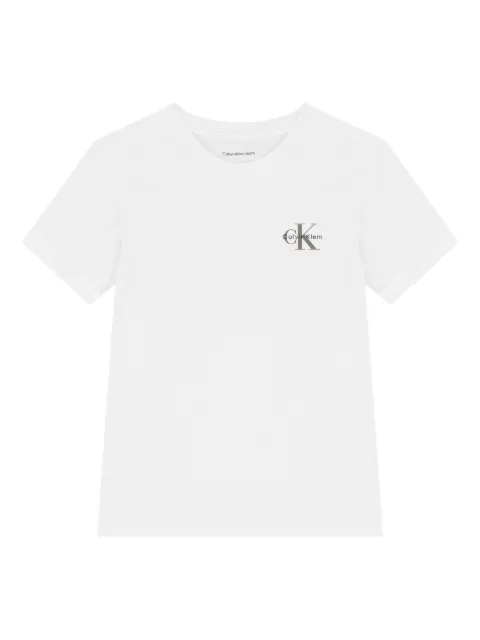 Calvin Klein Kids playera con logo estampado