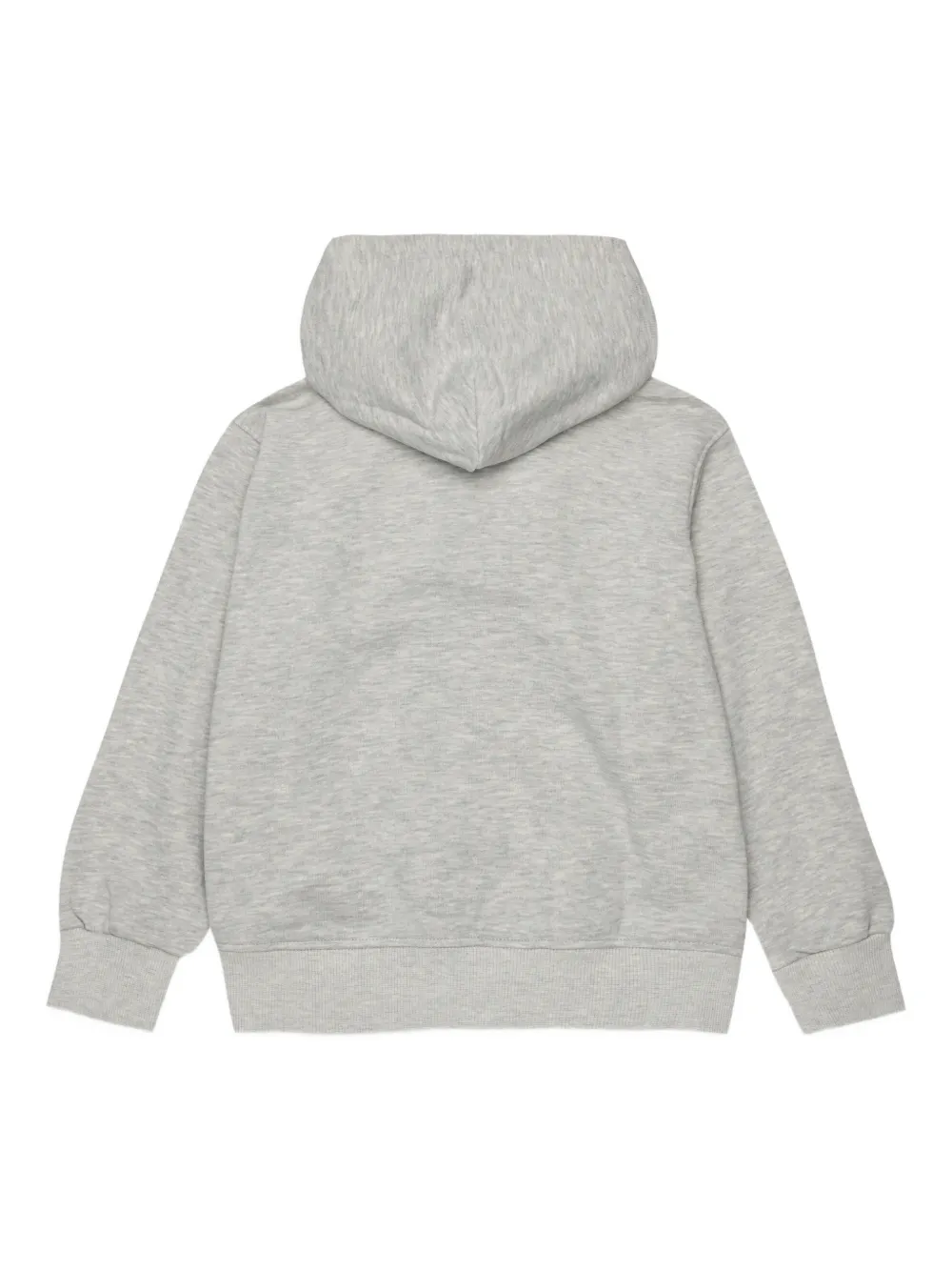 Diesel Kids Hoodie met logoprint Grijs