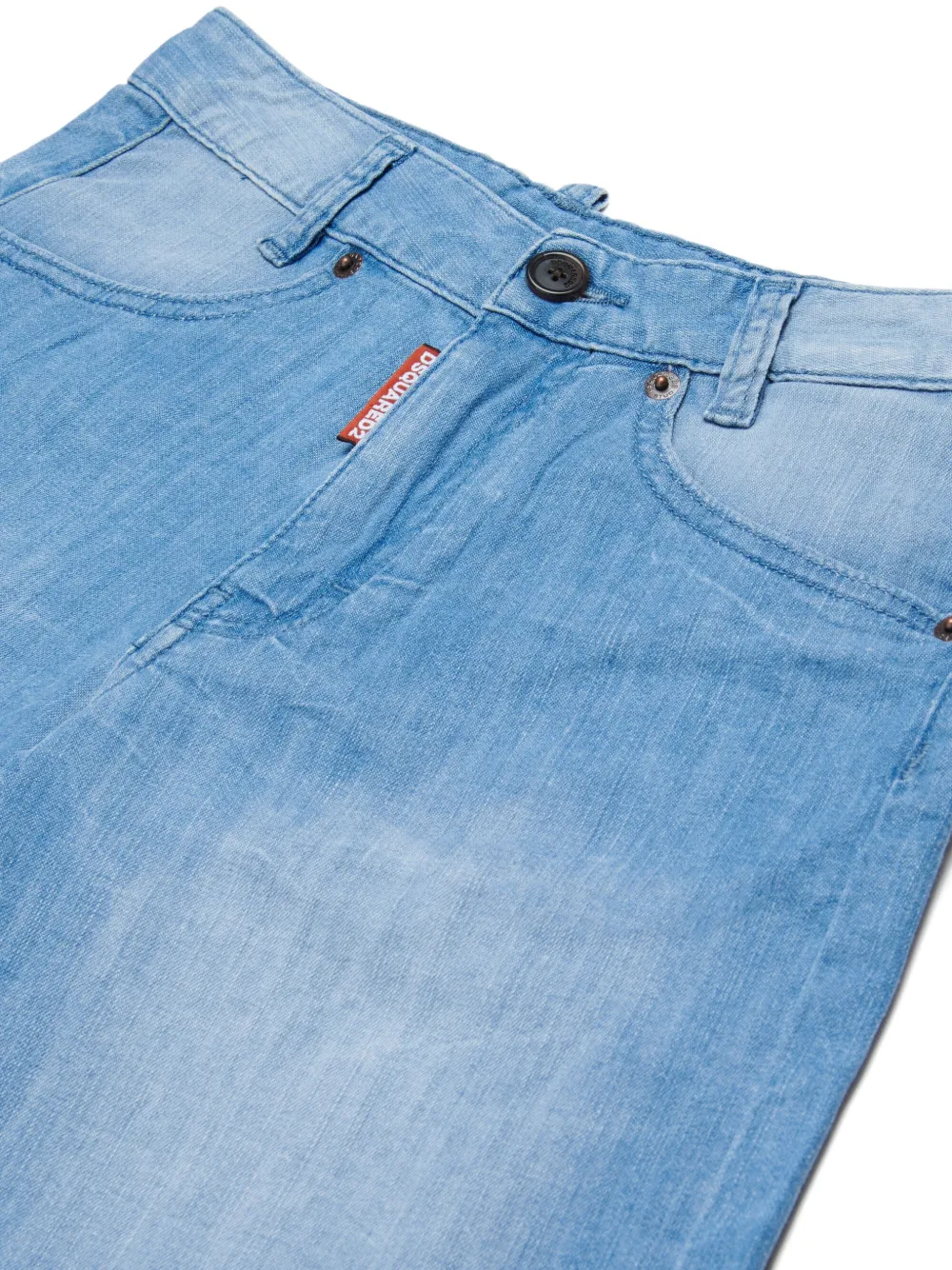 Pocket Denim Shorts