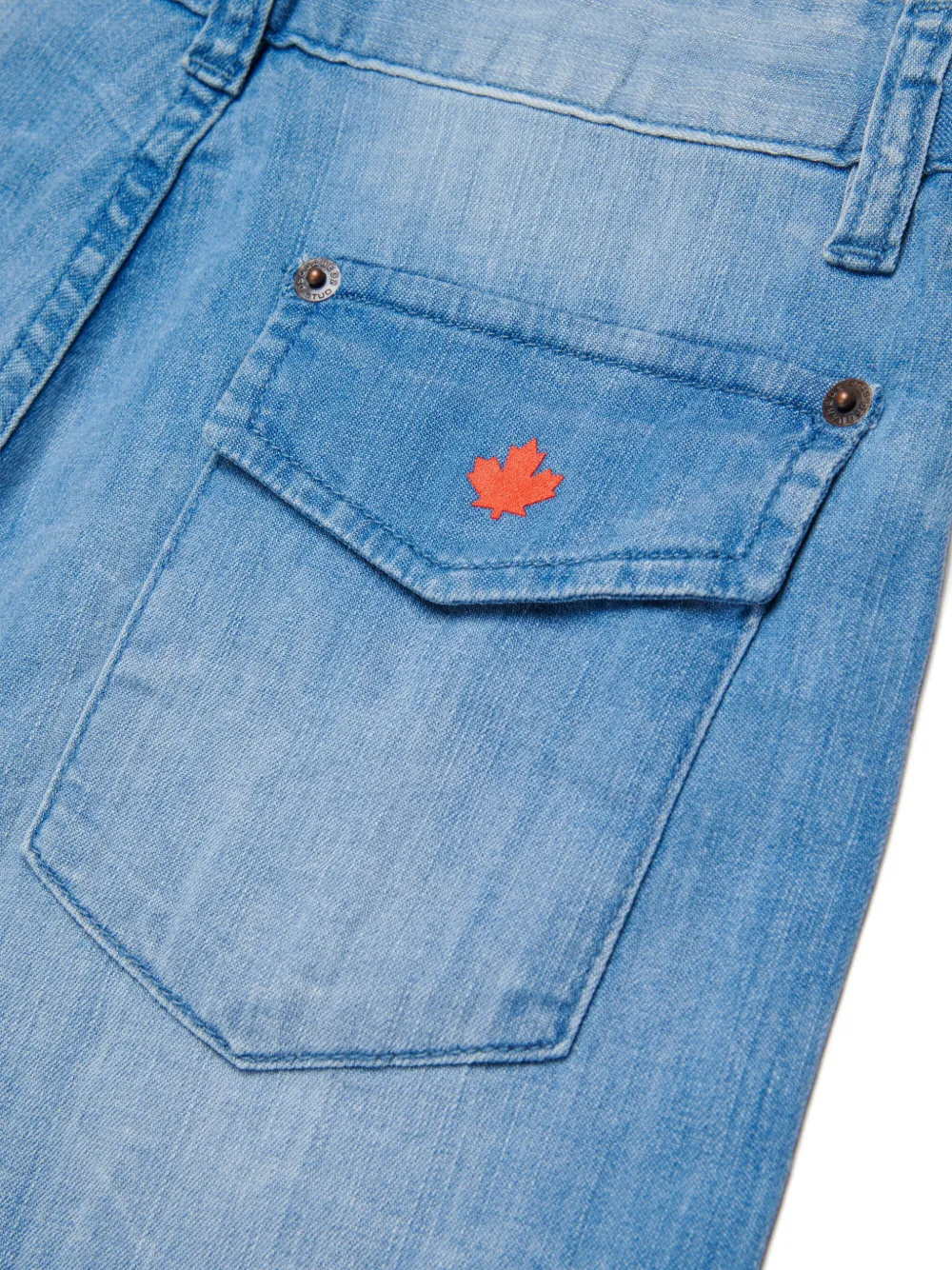 Pocket Denim Shorts