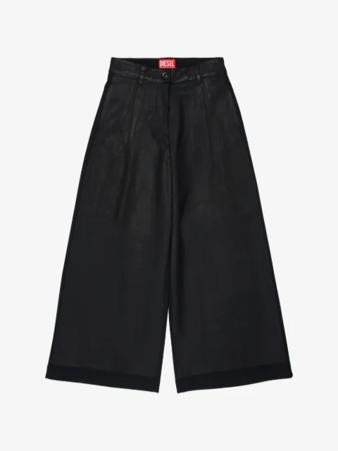 Diesel Kids wide-leg logo-detail trousers
